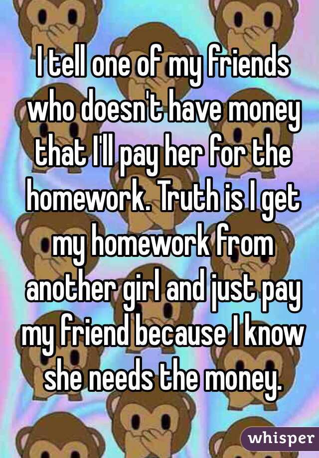 Pay for my homework