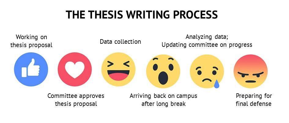 Thesis writing process